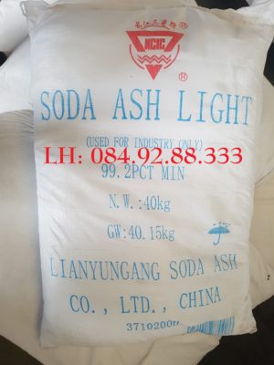Soda Ash Light Na2CO3 99.2% hàng Liên Vận Cảng (Trung Quốc)