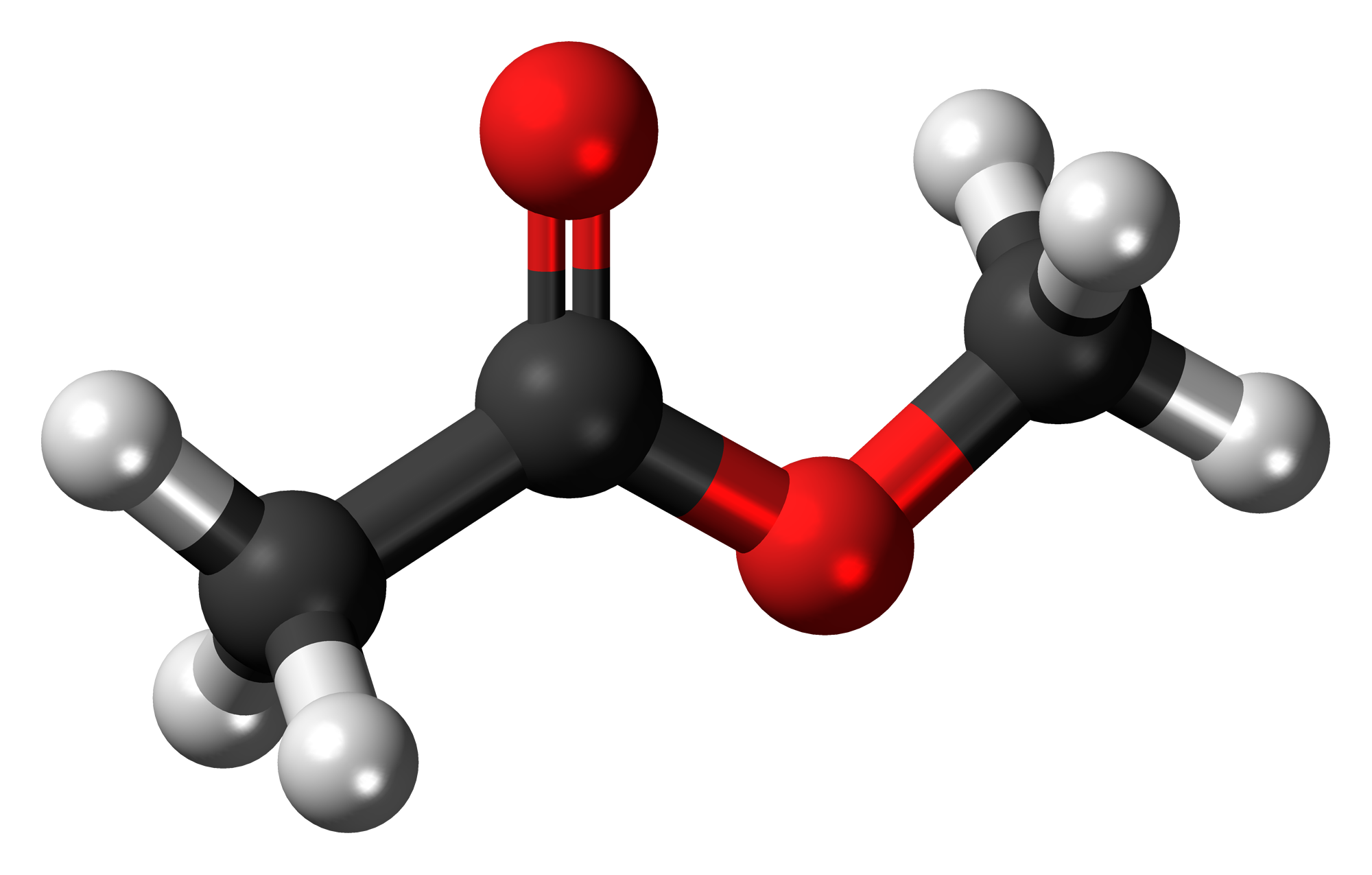 methyl-acetate-3d-ball